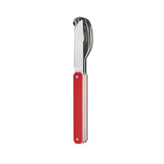 Комплект за хранене Akinod Straight Cutlery 12H34, Red Aluminium