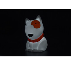 Нощна лампа Dhink® mini - Dog, бяла