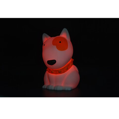 Нощна лампа Dhink® mini - Dog, бяла