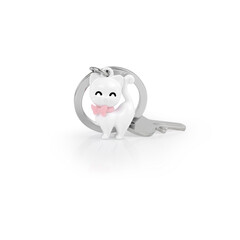 Ключодържател Metalmorphose White Cat