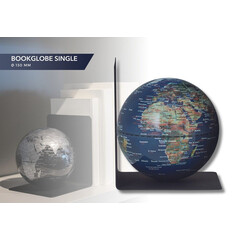 Глобус Troika - BOOKGLOBE SINGLE, топографски