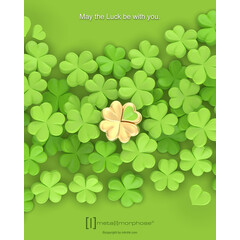Ключодържател Metalmorphose Lucky Clover