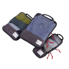 Комплект за пакетиране на дрехи Troika BUSINESS PACKING CUBES