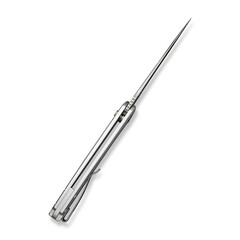 Джобен нож CIVIVI Button Lock Praxis Aluminum Silver