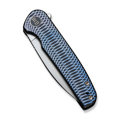 Джобен нож WEKNIFE Shakan Titanium Blue Patterned