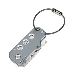 Многофункционален инструмент Troika - KEYTOOL, сив