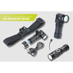 Фенерче Troika-ECO KNICKLICHT MICRO, черен