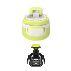 Бутилка за вода двустенна, 750мл, Kambukka Elton Insulated с капак 3 в 1 Snapclean®, Mojito Summer