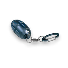 Ключодържател LionSteel Eggie keychain - Blue titanium