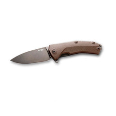 Джобен нож LionSteel KUR Brown G10