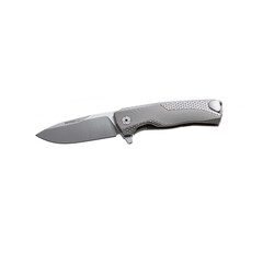 Джобен нож LionSteel ROK Titanium Gray