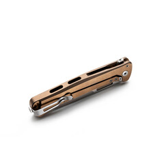 Джобен нож LionSteel Skinny Titanium Bronze