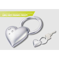 Ключодържател Troika-“GIRLS BEST FRIENDS “ Frosty