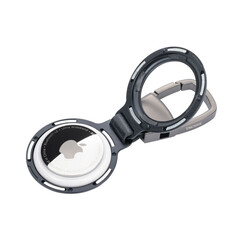 Ключодържател Troika AIRTAG HOLDER, черен