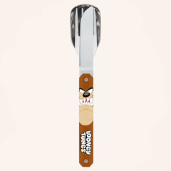 Комплект за хранене Akinod Straight Cutlery 12H34, Taz