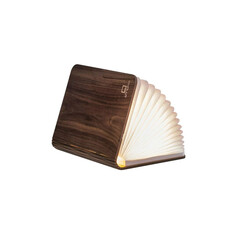 Нощна лампа Ginko Smart Book Light Mini Natural Walnut Wood