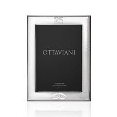 Фоторамка сребро Ottaviani miro-silver "25 years of marriage" 13x18 см