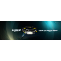 LED фенер-челник Nitecore HC65 UHE