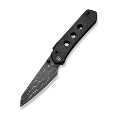 Джобен нож CIVIVI Vision FG Black Canvas Micarta / Damascus