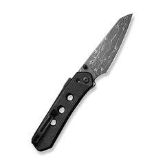 Джобен нож CIVIVI Vision FG Black Canvas Micarta / Damascus