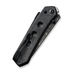 Джобен нож CIVIVI Vision FG Black Canvas Micarta / Damascus