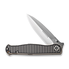 Джобен нож CIVIVI RS71 Milled Ivory / Black G10