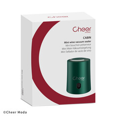 Мини вакуумна тапа Cheer Moda Cabin, зелена