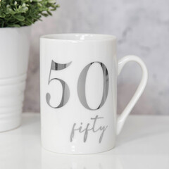 Керамична чаша, 50 годишнина, 310мл