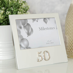 Алуминиева фоторамка Celebrations с 3D цифра "30"