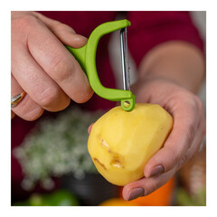 Белачка Kuhn Rikon Swiss Peeler, зелена