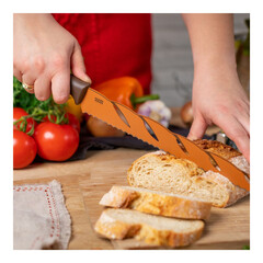 Нож за хляб Kuhn Rikon Bread Knife, кафяв