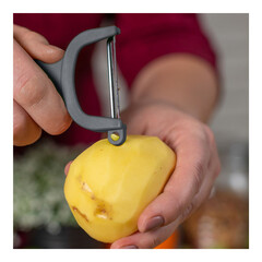 Белачка Kuhn Rikon Swiss Peeler, сива