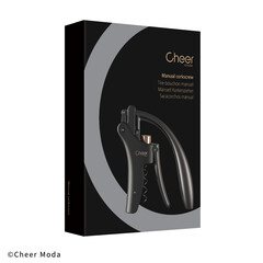 Тирбушон Cheer Moda Signature Shaduf, черен/бронз