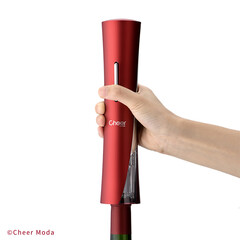 Комплект за вино Cheer Moda Coffret Skyline, червен