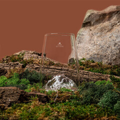 Кристална чаша Alaskan Maker TOPOGRAPHIC Etna 450мл