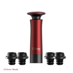 Вакуумна помпа Cheer Moda Treeplet, 4 тапи, червена