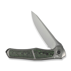 Джобен нож WEKNIFE 702XI Gray Titanium / Jungle Wear Fat Carbon Fiber Inlay