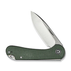 Джобен нож CIVIVI Elementum Slip Joint Green Canvas Micarta