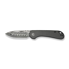 Джобен нож CIVIVI Elementum Slip Joint Twill Carbon Fiber / Damascus