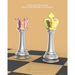Ключодържател Metalmorphose King Chess