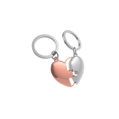 Ключодържател Metalmorphose Couple Heart