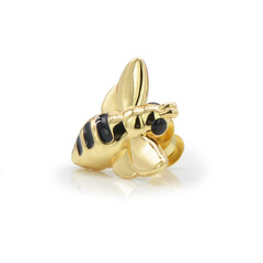 Значка Metalmorphose Fashion Pin Bee & Honeycomb