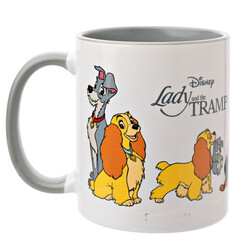 Керамична чаша Disney Lady & The Tramp, 325мл