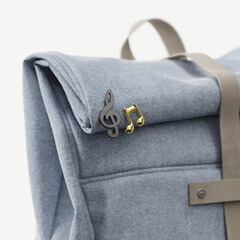 Значка Metalmorphose Fashion Solkey & Music Note