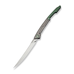 Джобен нож CIVIVI Shawka Gray/Green Aluminum