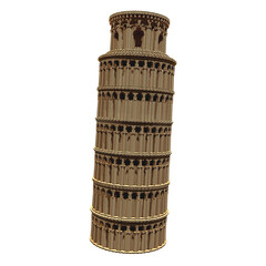 Картонен 3D пъзел CARTONIC PISA