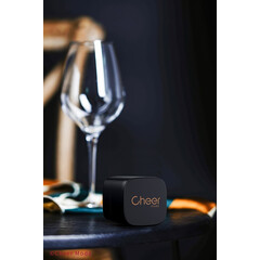 Електрически тирбушон за шампанско Cheer Moda Signature Ace, черен/бронз