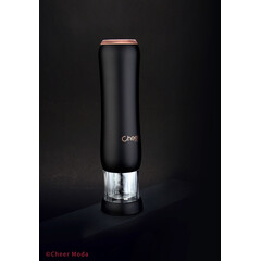 Акумулаторен тирбушон Cheer Moda Signature Pure, черен/бронз