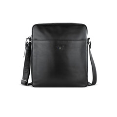 Кожена чанта Bugatti Romeo, черна