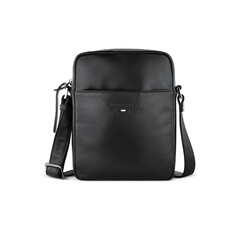 Кожена чанта Bugatti Romeo S, черна